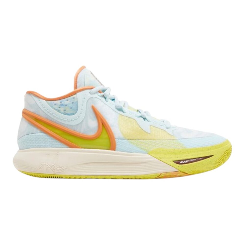 NIKE Men's Kyrie 8 Eagle White Yellow Basketball Shoe Size 14 NEW
